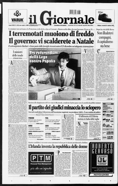 Il giornale : quotidiano del mattino